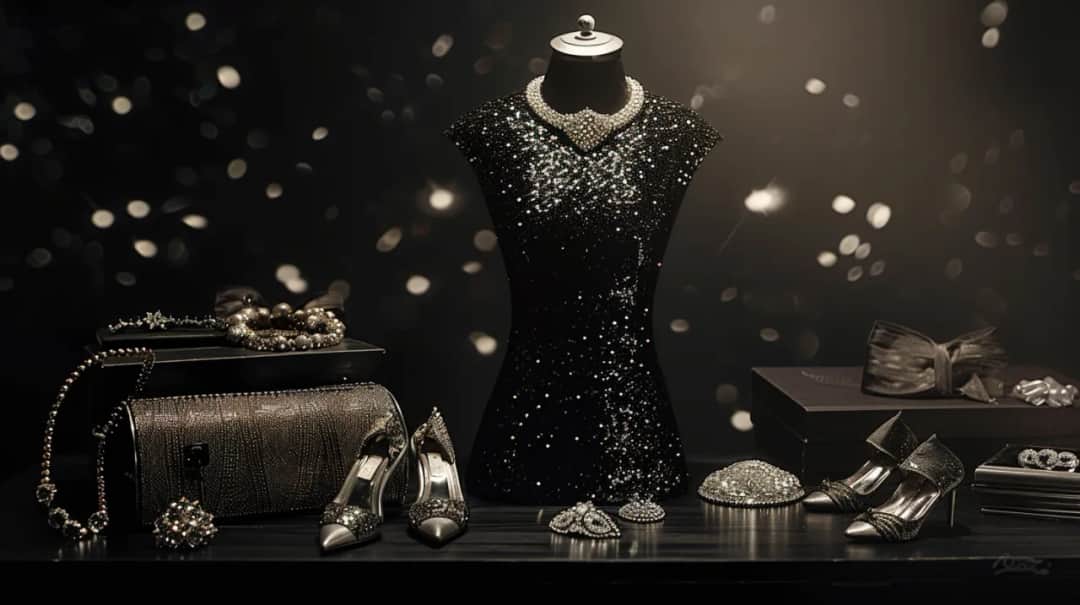 Czarna błyszcząca sukienka: Jak ją stylizować? Genialne pomysy!