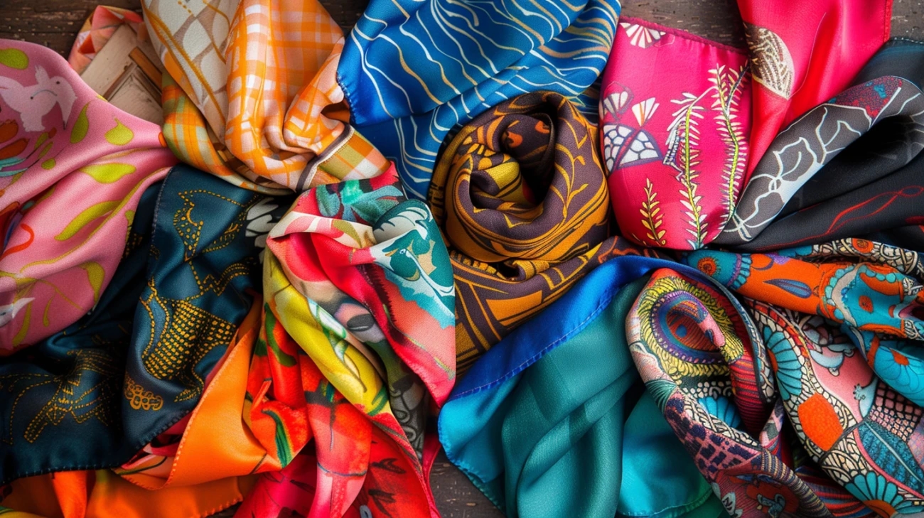 Kolorowe apaszki: ożyw swoją stylizację kolorowym dodatkiem