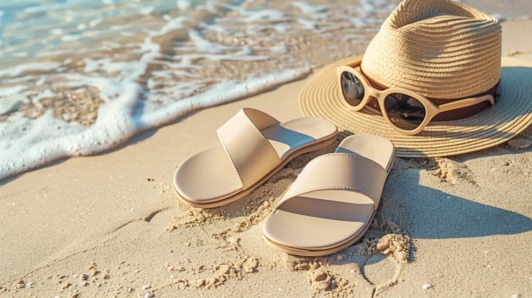 Klapki beżowe na obcasie - elegancja i wygoda w letnim wydaniu!