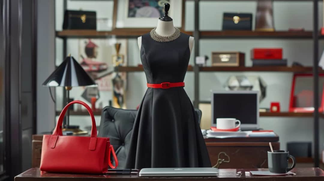 Czarna sukienka do pracy: 5 trików na modny look, który olśni
