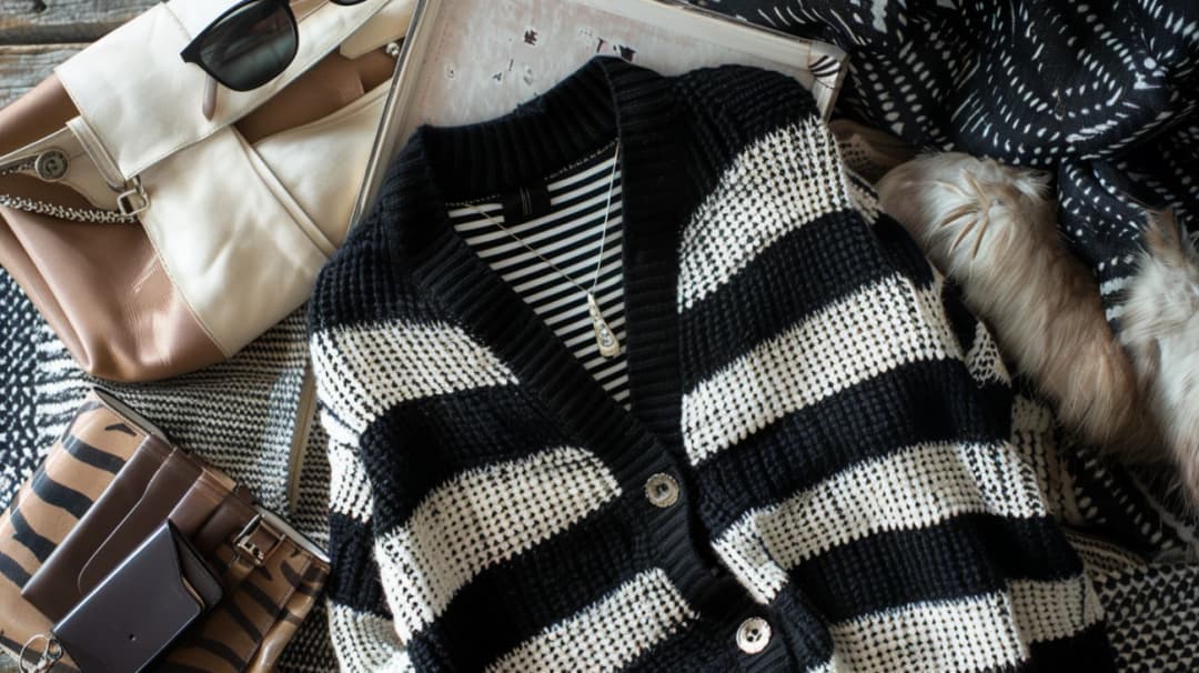 Czy kardigan czarno biały jest niezbędnym elementem garderoby?