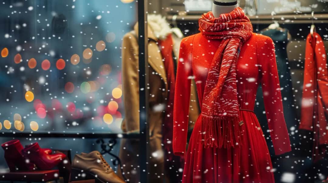 Sukienka czerwona długi rękaw: gorący trend na zimę? Oto stylizacje