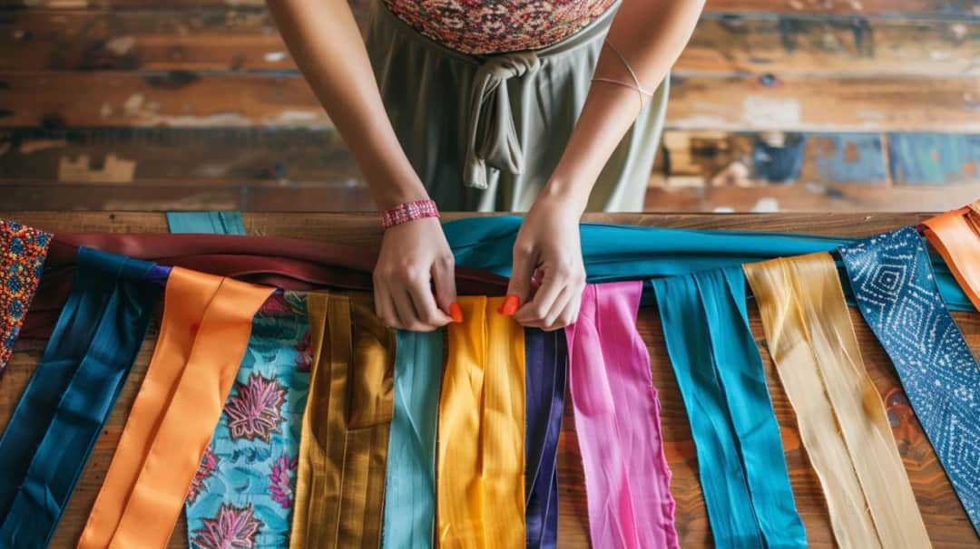 Paski z materiału: kreatywny dodatek do Twojej stylizacji na co dzień