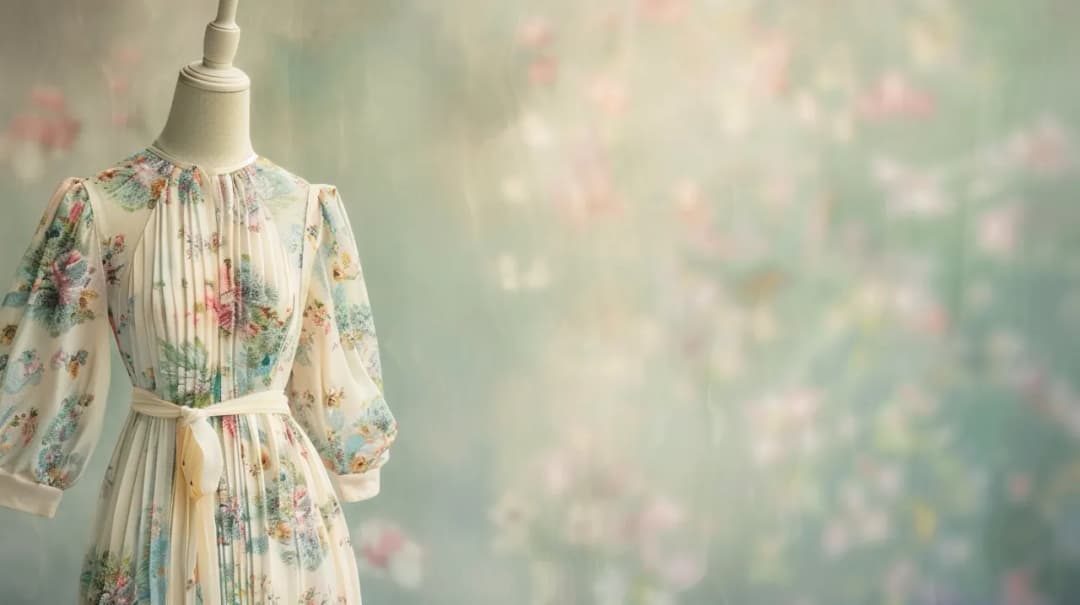 Plisowana sukienka w kwiaty: Kwintesencja kobiecości czy przesada?