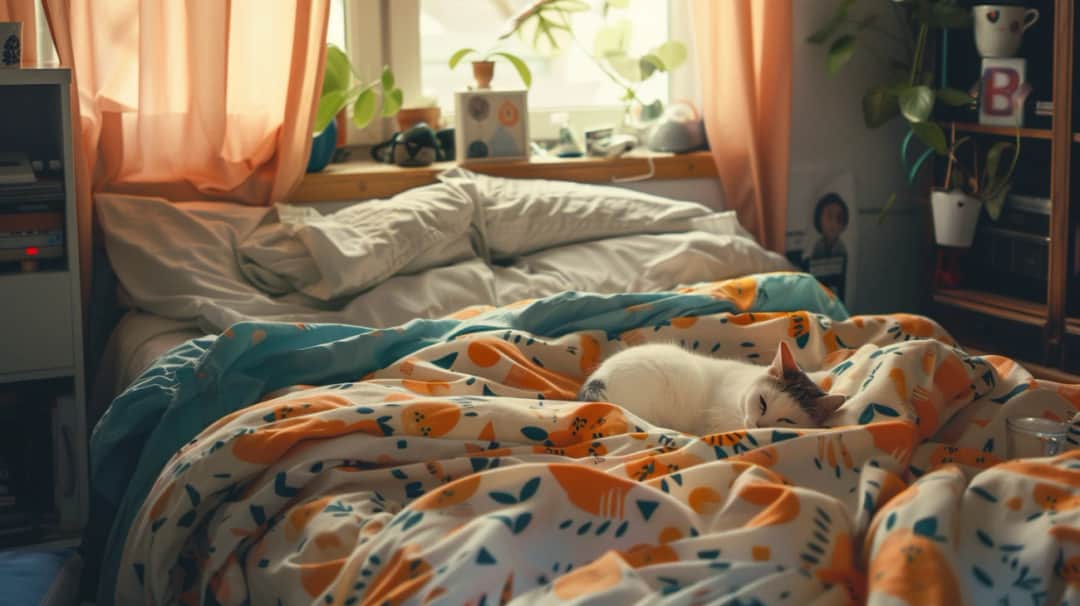 Piżama damska w koty: stylowy i wygodny zestaw na noc