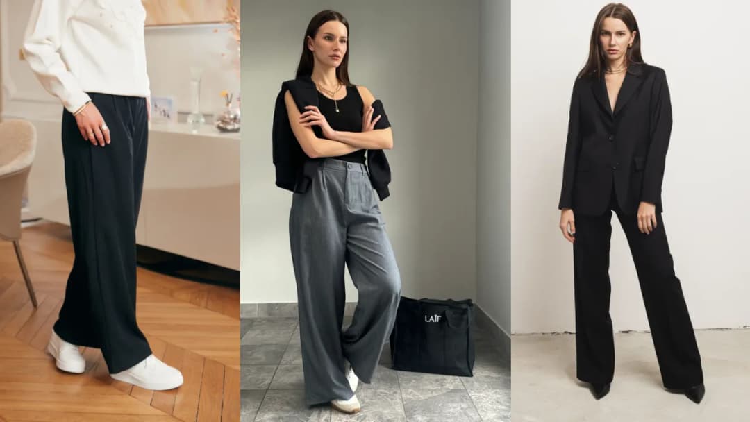 Grafitowe spodnie damskie: elegancja w codziennej stylizacji