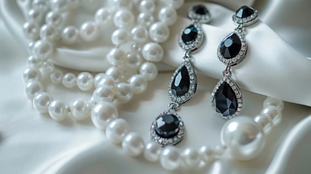 Kolczyki czarno srebrne: eleganckie połączenie kolorów w dodatkach