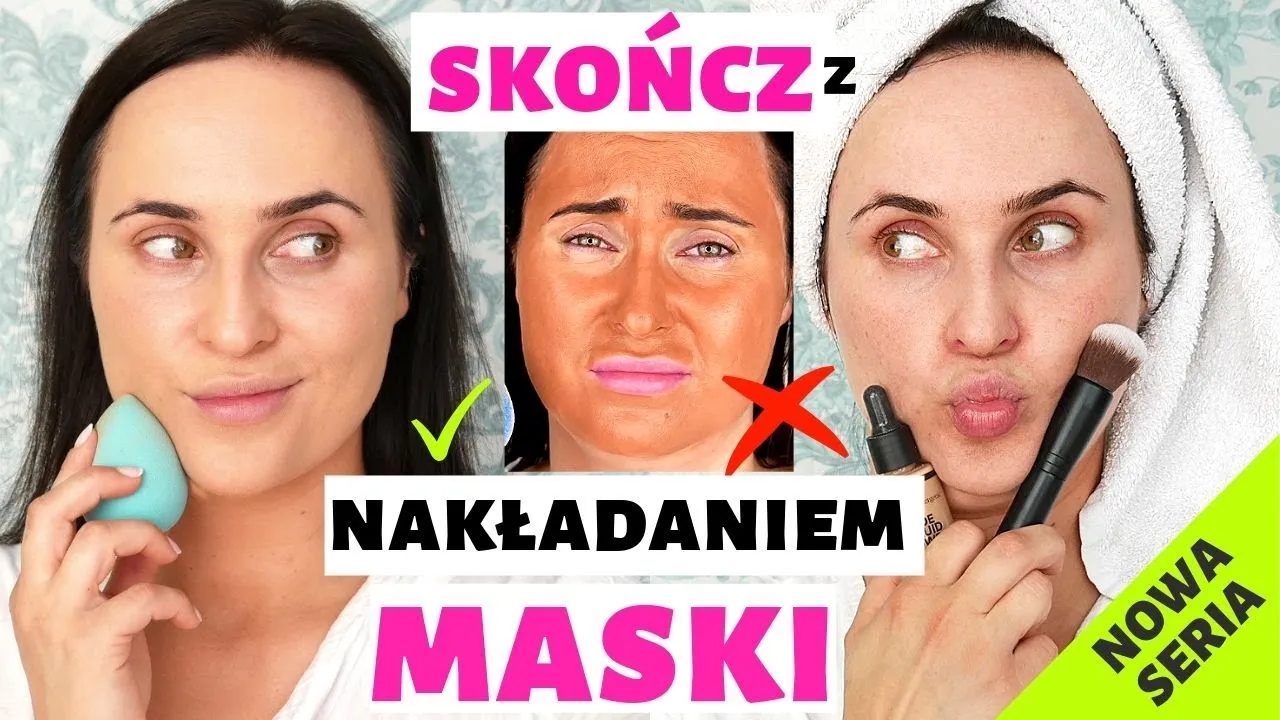 Czy korektor można nakładać na całą twarz bez efektu maski?