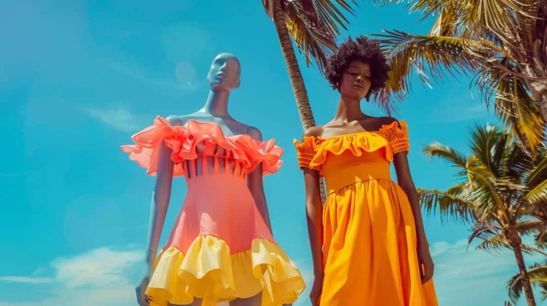 Dlaczego sukienka z wyciętymi ramionami to hit lata? Analiza trendu